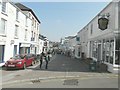 Looking east along Molesworth Street