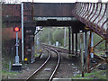 Tracks south of Muirend railway station