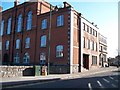 A side and rear view of Newry Town Hall