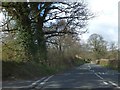 A377 looking west near Bridge Farm