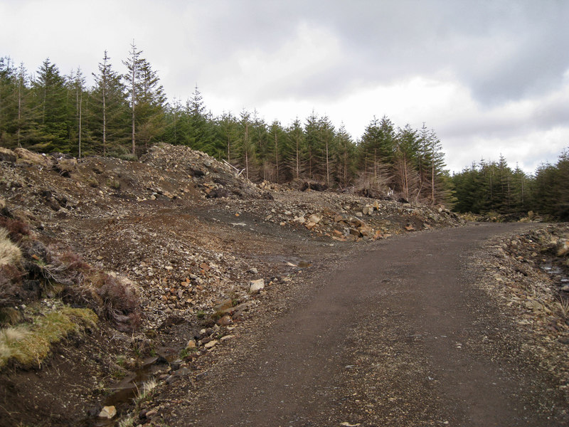 Works Within The Forest © Richard Dorrell Geograph Britain And Ireland