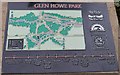 SK2994 : Glen Howe Park Interpretation Board by Dave Pickersgill