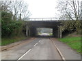 ST5291 : M48 motorway bridge, Mathern by Jaggery