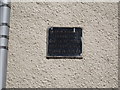 Plaque indicating site of Perth Castle