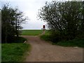 Footpaths near Sander