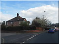 London Road at the junction of Pinewood Gardens