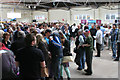 In the main exhibition hall, Melton Mowbray Cattle Market