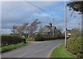 NT9235 : The hamlet of Flodden on the B6352 by Barbara Carr