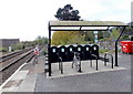 SO7845 : Bicycle parking area at Great Malvern railway station by Jaggery