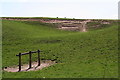 Disused pit by the bridleway to Kelstern