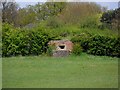 WW2 pillbox in field adjacent to Vineyards Road