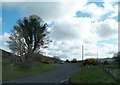 View east along Silverbridge Road from its junction with Tullymacreeve Road