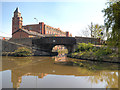 SD5705 : Leeds and Liverpool Canal Bridge #51 and Trencherfield Mill at Wigan Pier. by David Dixon