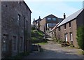 Former flour mill and steps to Church Street