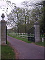 Entrance Gates of Sibton Park