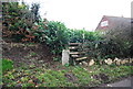 Footpath near Little Nash Farm