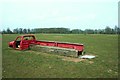 Wrecked Truck in a Field