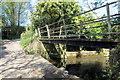 Footbridge over the ford on Paull