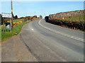 Southern boundary of Llanllyfni