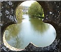 Framed view of the River Avon at Batheaston