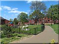 Small park and playground behind Stoneycroft Close