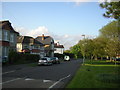 Houses along Woodcote Green