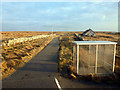 Bus shelter at Siadar