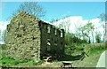 Derelict cottage under the Wenlock Edge