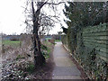 Pathway connecting Harwood Close and Portal Road