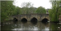 SK2168 : Bridge over the River Wye by Dave Pickersgill