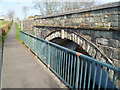 Footpath past Pont Factory between Llanllyfni and Penygroes