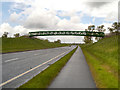 Footbridge over Melrose Way (A34)