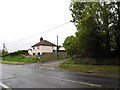 Church Road at the junction of the A20