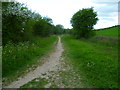 Path on dismantled railway north of Wooburn