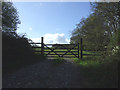 Field entrance off the B3215