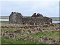 HP6208 : Ruined house, Baltasound by Oliver Dixon