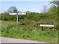 TM3887 : Roadsigns on Chapel Road by Geographer