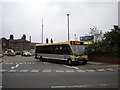 Bus at Northgate station, Newark