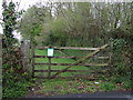 Field entrance off Harrowbeer Lane