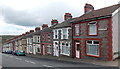 Long row of houses, St Mary Street, Gilfach