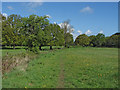 Footpath near Boughton Hall