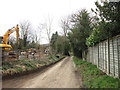 The Cotswold Way at Puck Pit Lane, Winchcombe