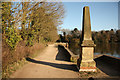 Hartsholme Lake obelisk