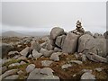 G9891 : A cairn on An Chruach Bhan /Croaghbane by Richard Webb