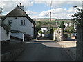 Houses and drives on Higher Ringmore Road