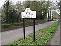 Wye village sign