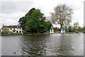 Yachts at Teddington