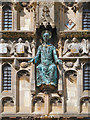 TR1457 : Statue, Christ Church Gate by David Dixon