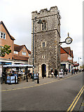 TR1557 : St George's Clocktower, Canterbury by David Dixon