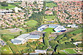 Aerial view of Kassam Stadium, Oxford